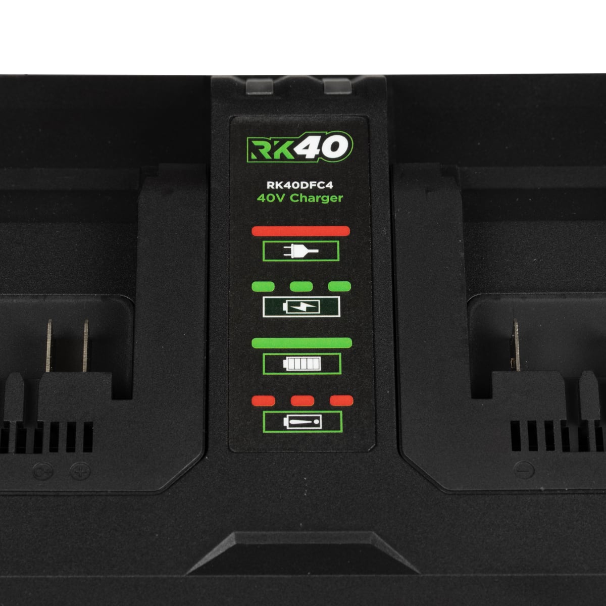 Rikä RK40 2x 2.0Ah Battery & Dual Fast Charger Kit